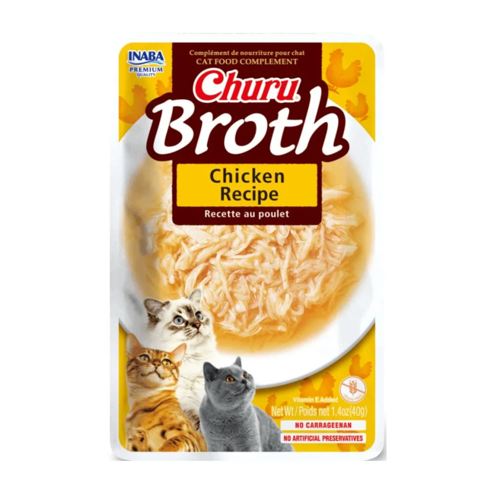 Churu Broth Cat Chicken Recipe sobre x 40g