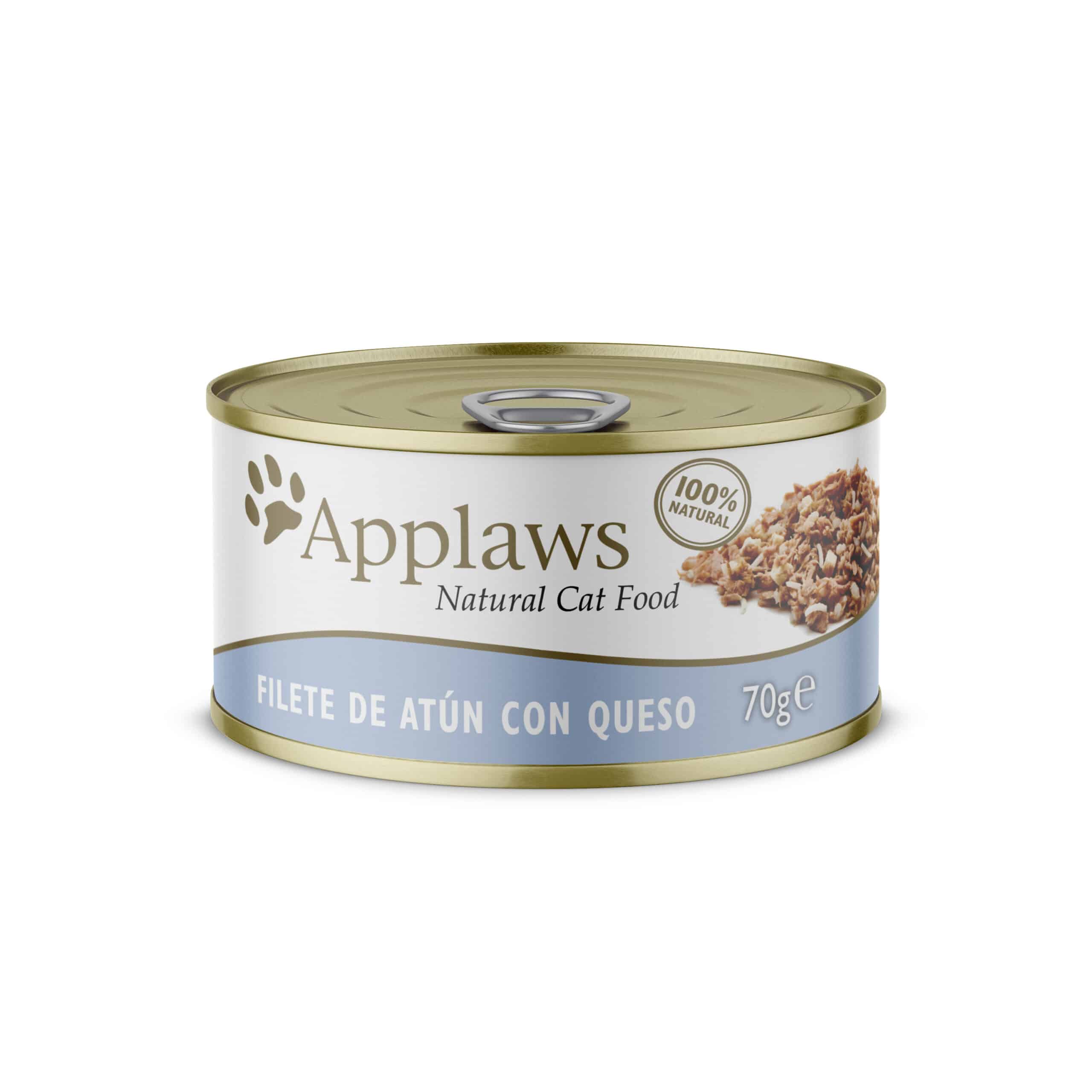 Applaws Filete de Atun con Queso lata x 70g