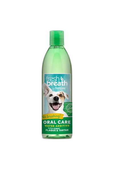 Tropiclean Aditivo para agua cuidado oral PERROS frasco x 118 mL