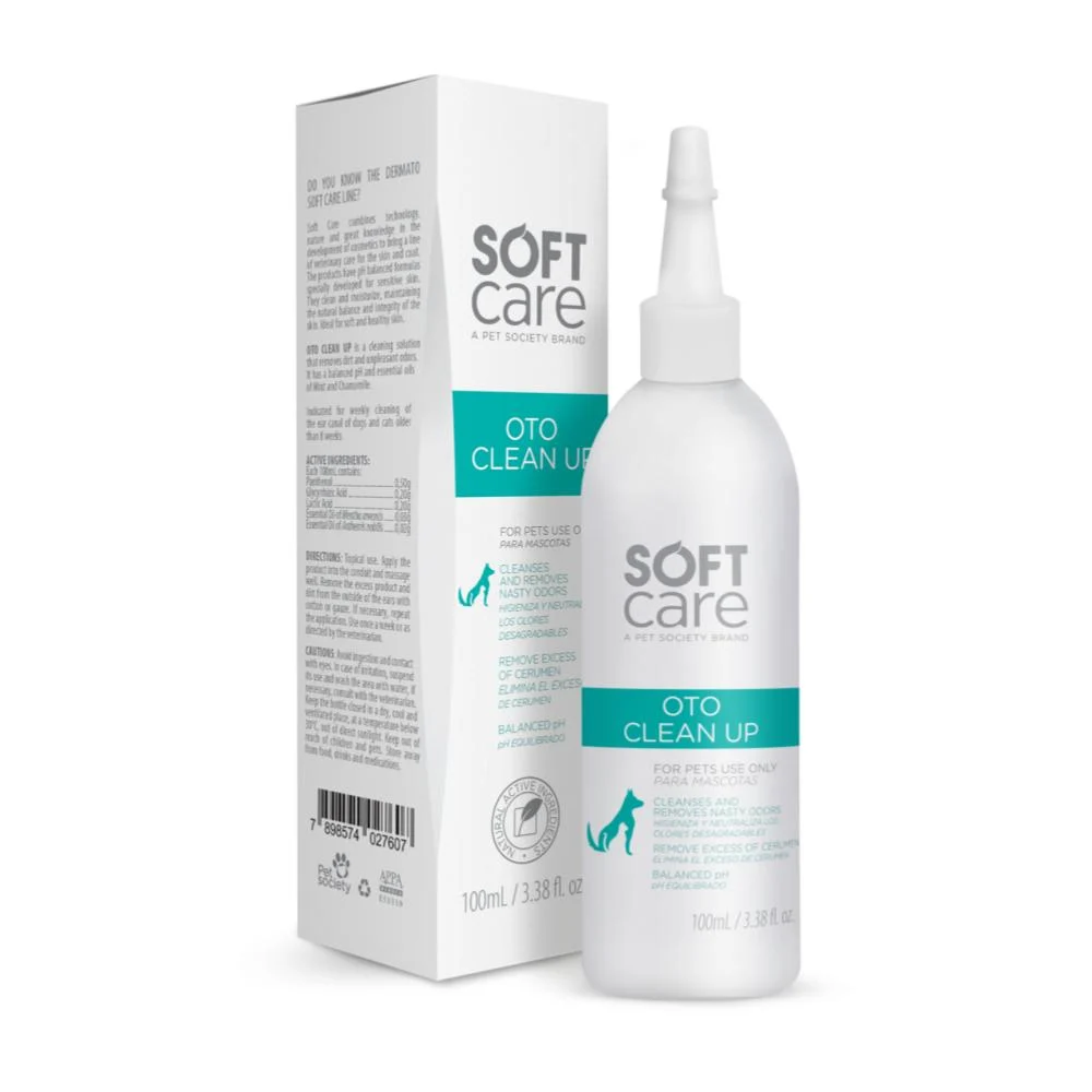 Soft Care OTO Clean Up (limpiador de oidos) frasco x 100 mL