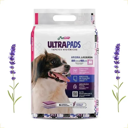 Ultrapads Lavanda (panos absorbentes) 80 x 60 paquete x 30 unidades
