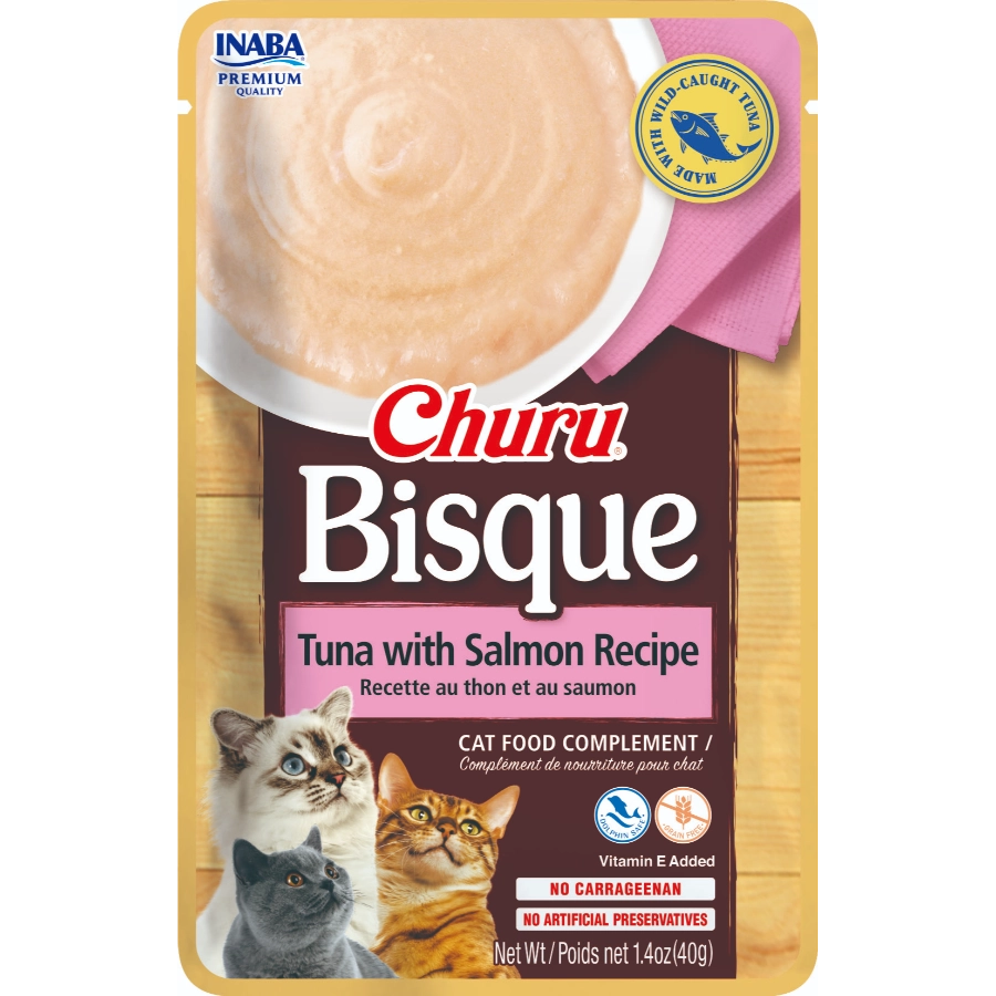 Churu Bisque Cat TunaSalmon Recipe sobre x 40g