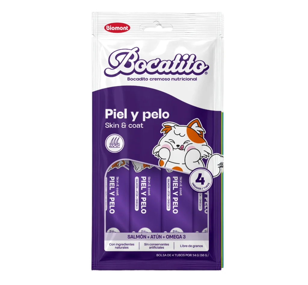 Bocatito Piel y Pelo sobre x 4 sachets