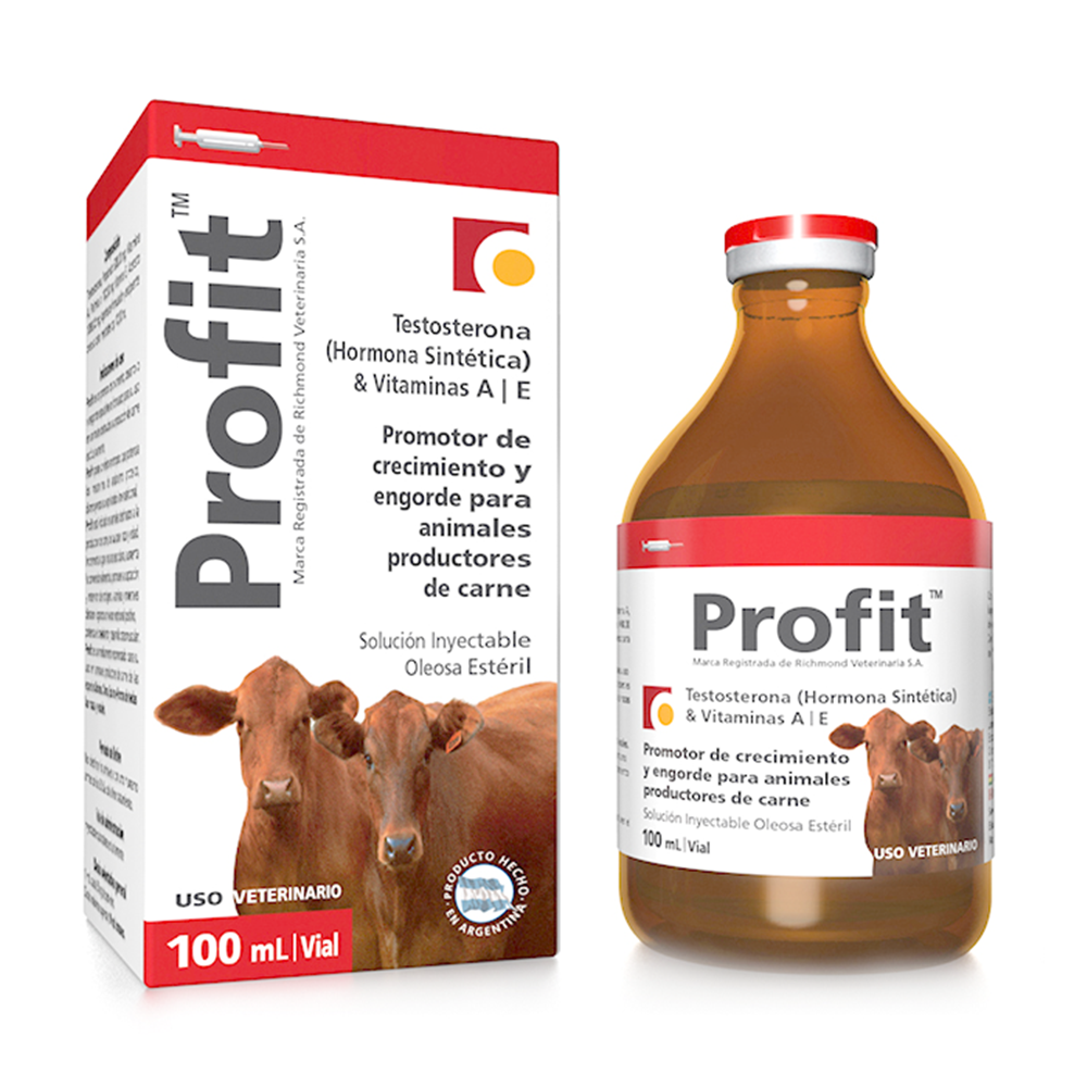 Profit (testosterona + AE) frasco x 100  mL