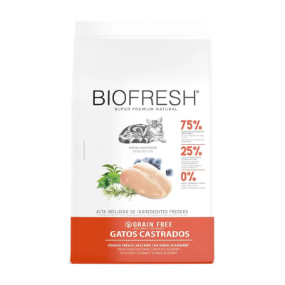 BIOFRESH GATO Adulto Castrado Pollo bolsa x 7.5 kg