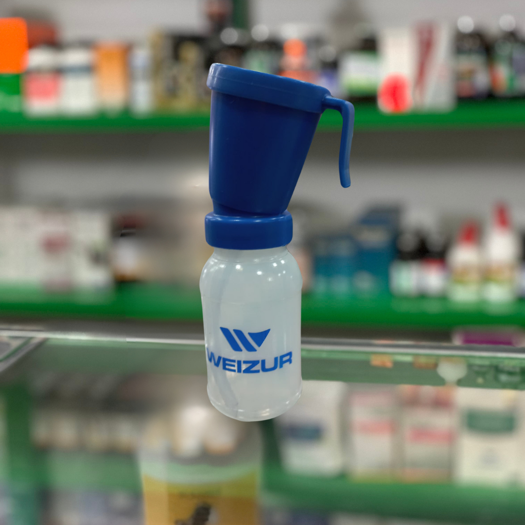 Copa selladora para desinfectar pezones azul plastico duro Azul x unidad