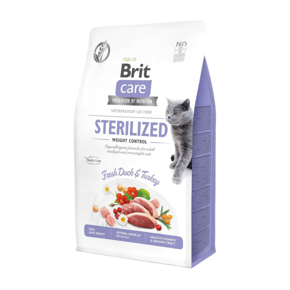 Brit Care CAT Sterilized Weigth Control bolsa x 2 kg