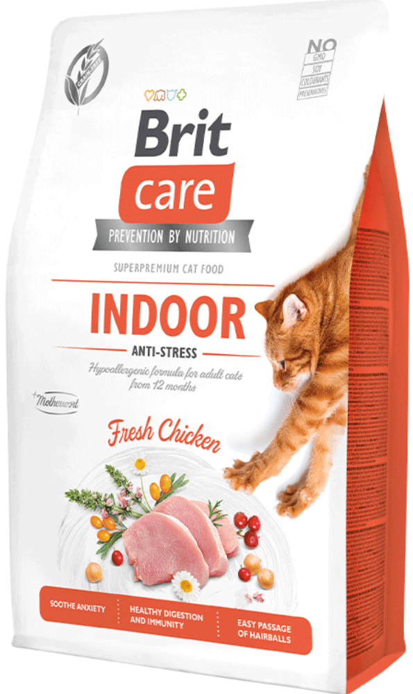 Brit Care CAT GF Indoor Anti-Stress bolsa x 2 kg